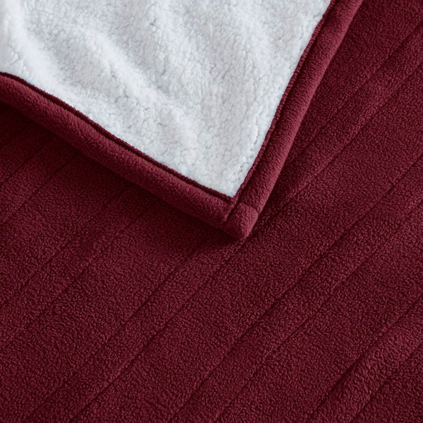 Serta Fleece to Sherpa Heated Blanket - Image 10