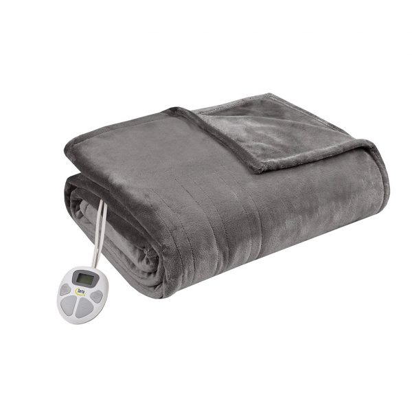 Serta Plush Ultra Soft Heated Blanket - Image 5