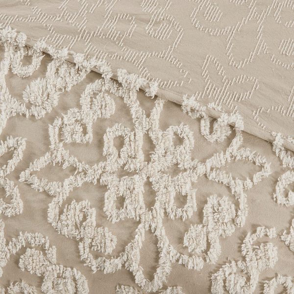 Madison Park Sabrina 3PC Tufted Cotton Chenille Bedspread Set - Image 4