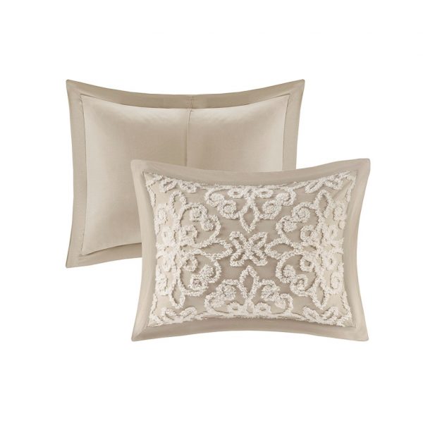 Madison Park Sabrina 3PC Tufted Cotton Chenille Bedspread Set - Image 7