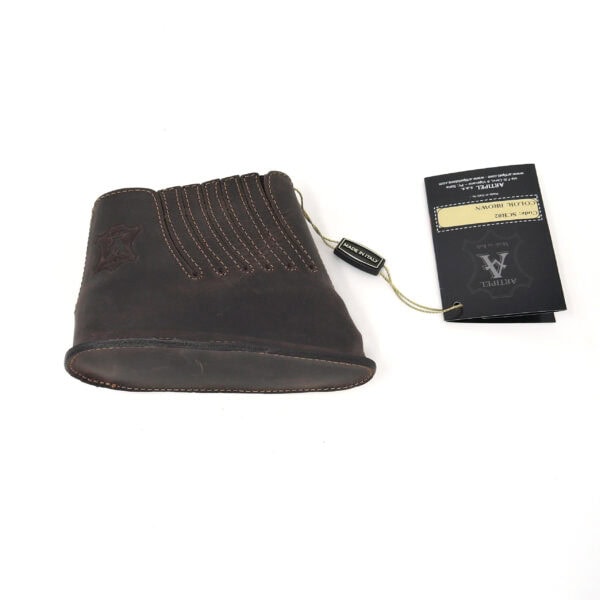 Artipel - Scarpetta per calcio in pelle Marrone 30 mm (SCR02)
