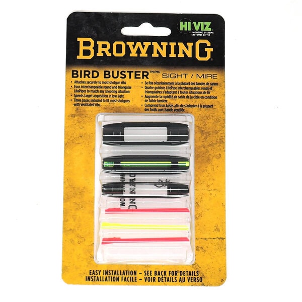 Browning Bird Buster Sight/Mire - set mirini in fibra ottica