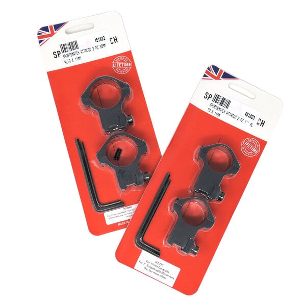 Anelli di montaggio SportsMatch - 2 PZ