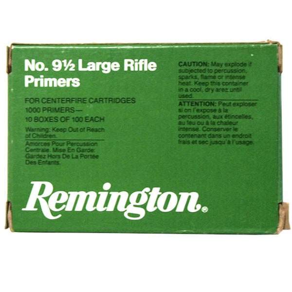 Remington No. 9.5 Large Rifle - 1000 pz