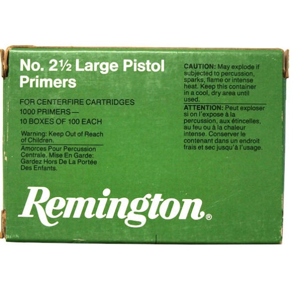 Remington No. 2.5 Large Pistol