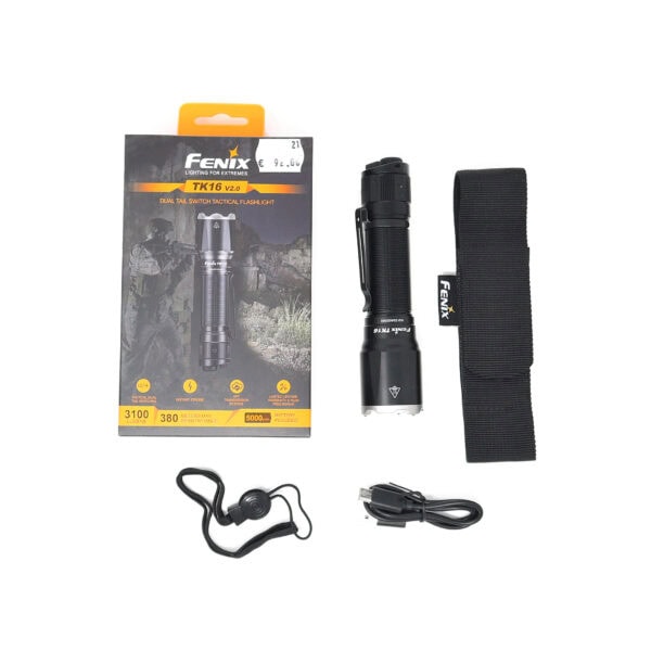 Torcia Fenix TK16 V2.0 - 3100 lumens