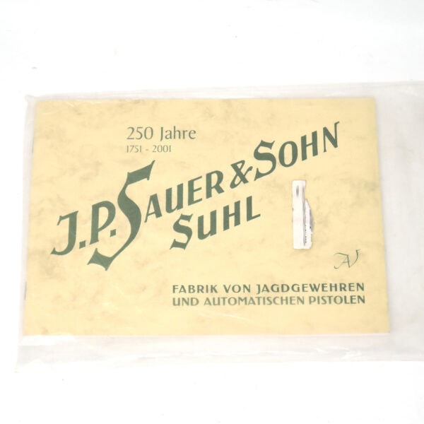 PAV J.P. Suer&Sohn Ristampa Catalogo 1924