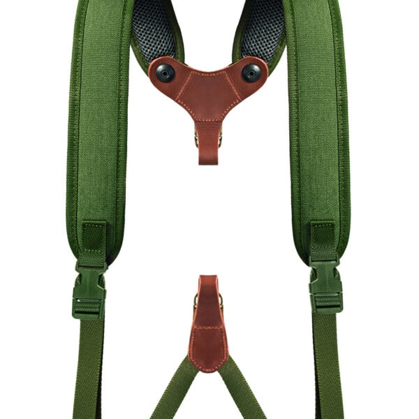 Riserva - Tracolla doppia in Cordura Naturelle (Verde - R2034)