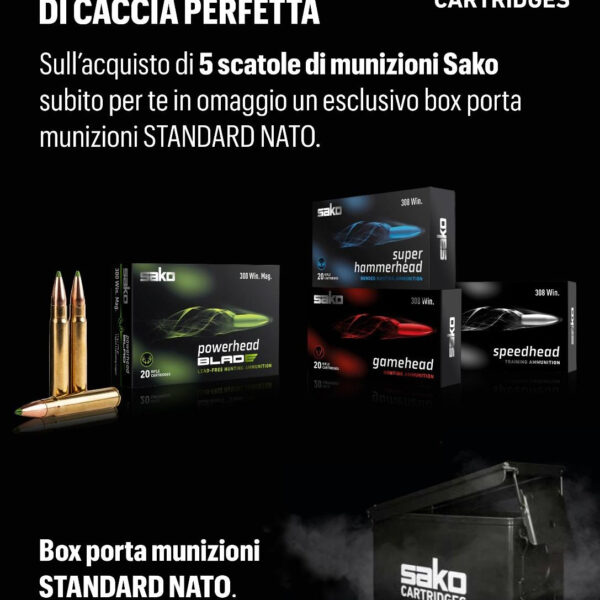 Promozione Cartucce a Palla SAKO