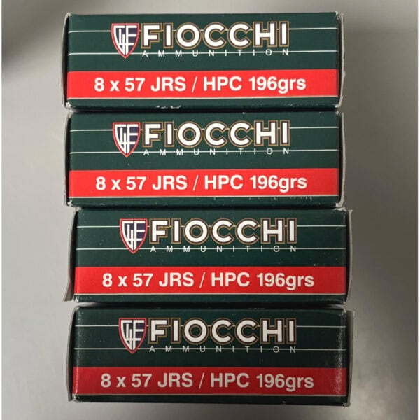 CARTUCCE FIOCCHI HPC CAL. 8X57 JRS 196GR