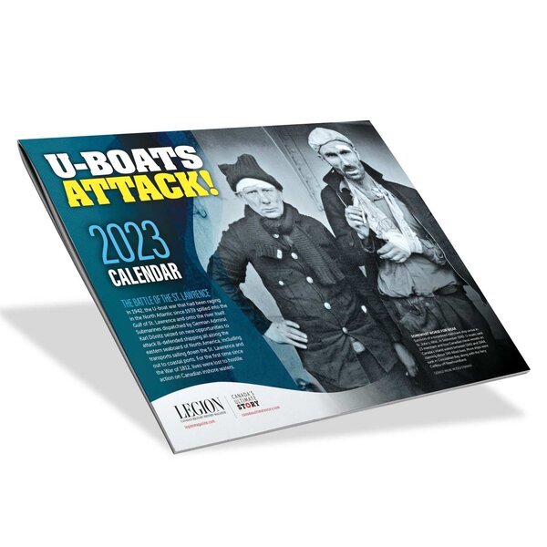 2023 Wall Calendar U-boats attack