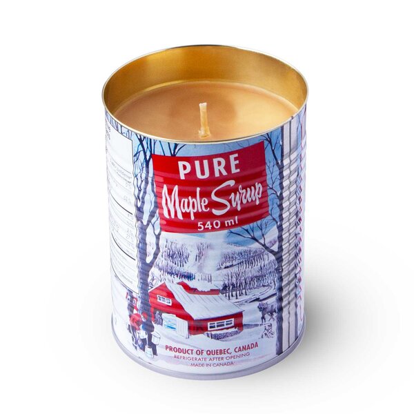 Maple Syrup Candle, 16 oz. Classic Tin - Image 4
