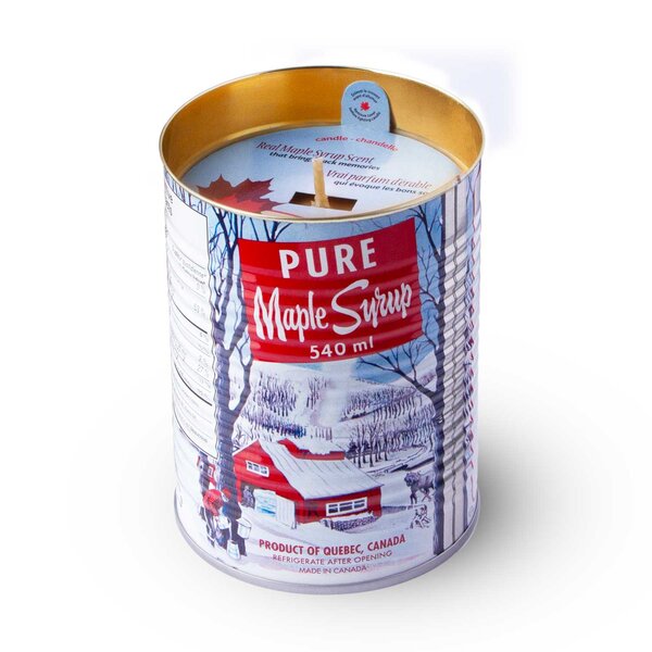 Maple Syrup Candle, 16 oz. Classic Tin - Image 3