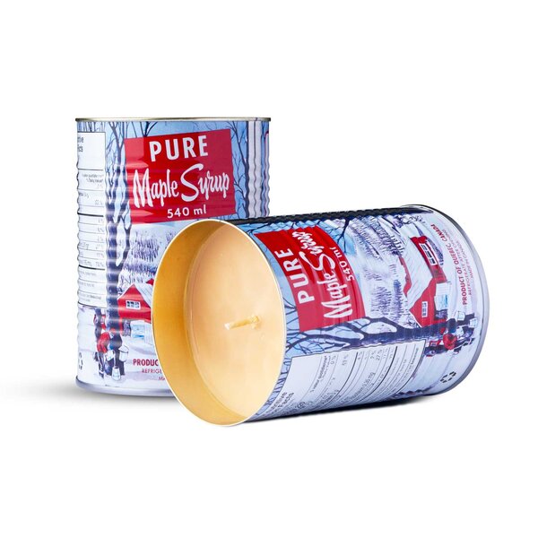 Maple Syrup Candle, 16 oz. Classic Tin - Image 2