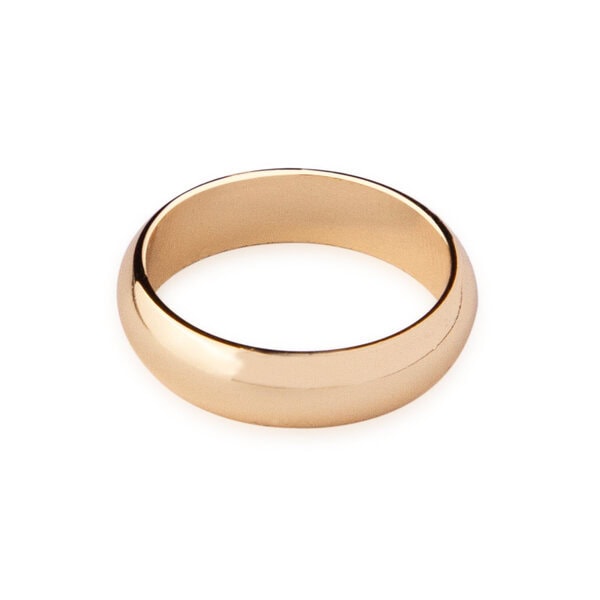 Bague à foulard ronde