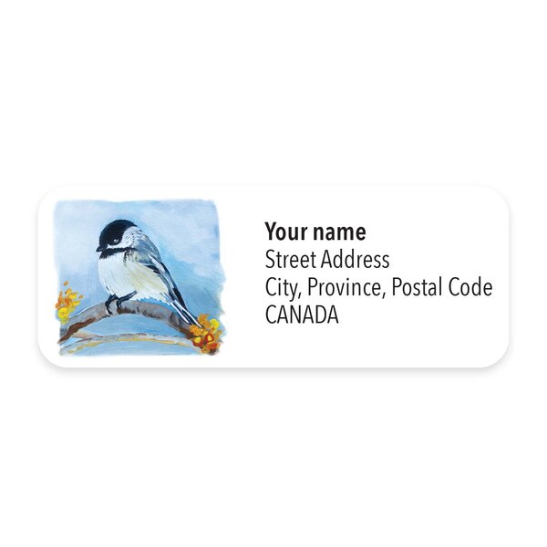 Small Birds of Canada Mailing Labels - Image 2