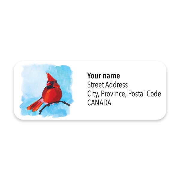 Small Birds of Canada Mailing Labels - Image 4