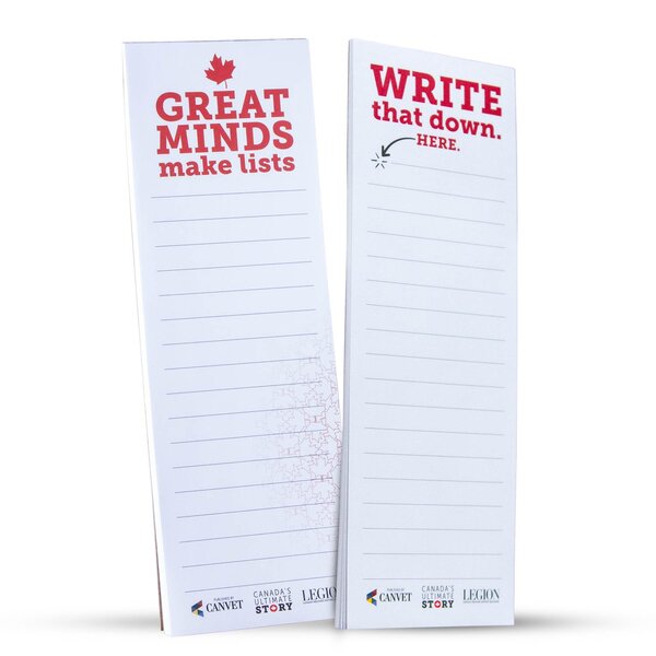 Notepad with magnet 2-Pack