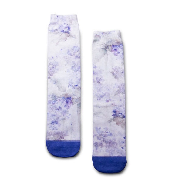 Hydrangea Haze Ultra-Comfort Tube Socks - Image 3