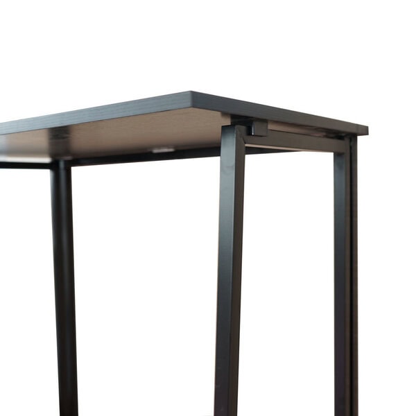 Simple Collapsible Computer Desk Black RT - Image 4