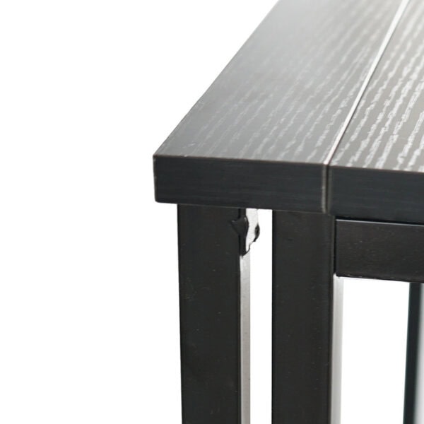 Simple Collapsible Computer Desk Black RT - Image 5