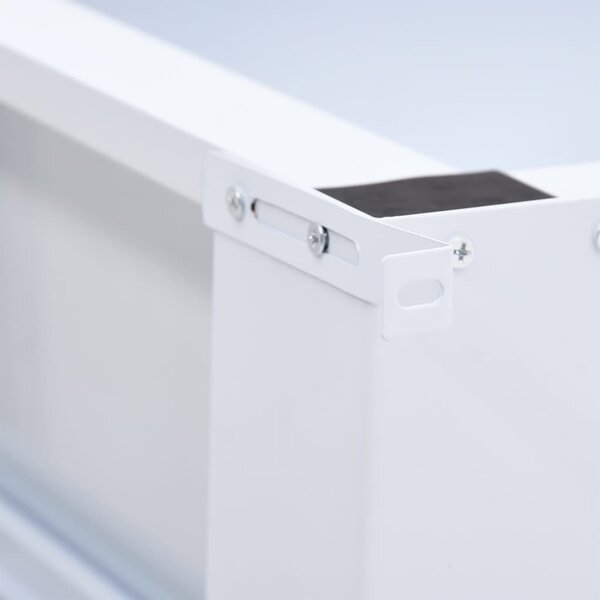 Washing Machine Pedestal with Drawer White - Image 3