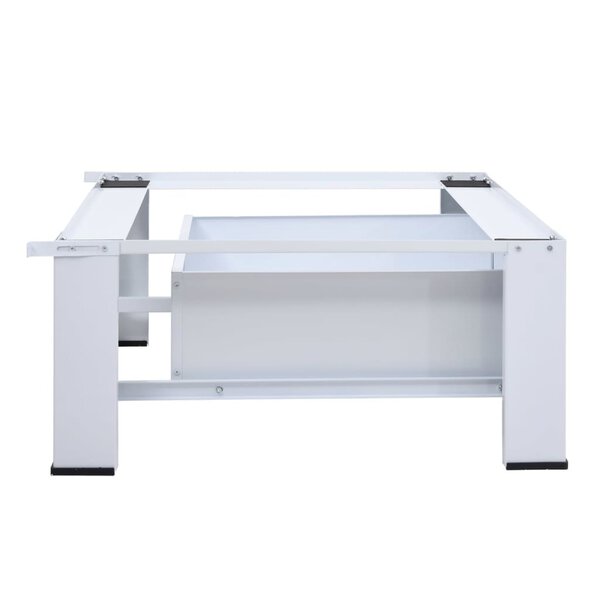 Washing Machine Pedestal with Drawer White - Image 5