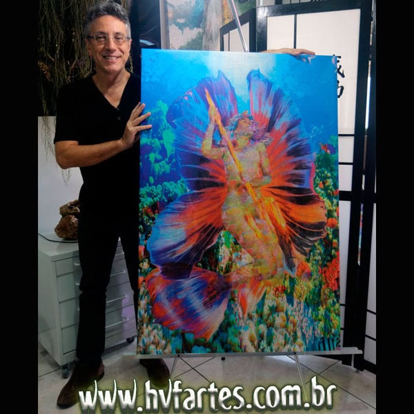 Art Mermaid Himeropa - Artist Henrique Vieira Filho