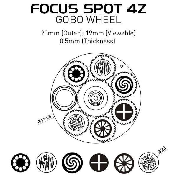 ADJ Focus Spot 4Z Pearl Moving Head - Image 4