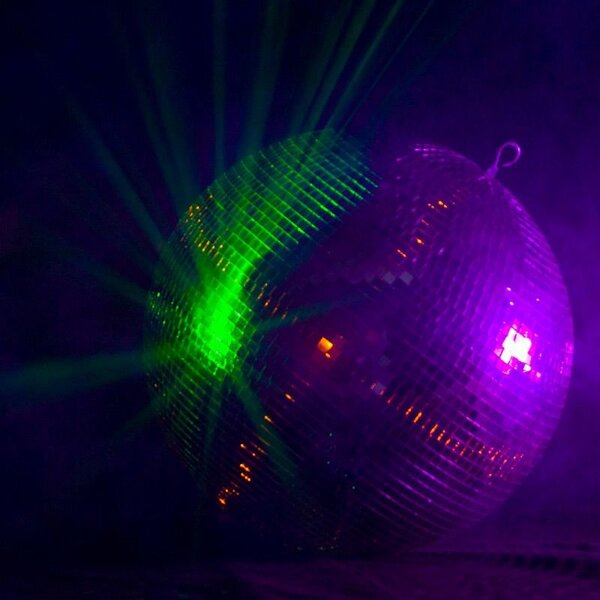 Eliminator EM16 - 16" Mirror Ball with Motor Ring - Image 4