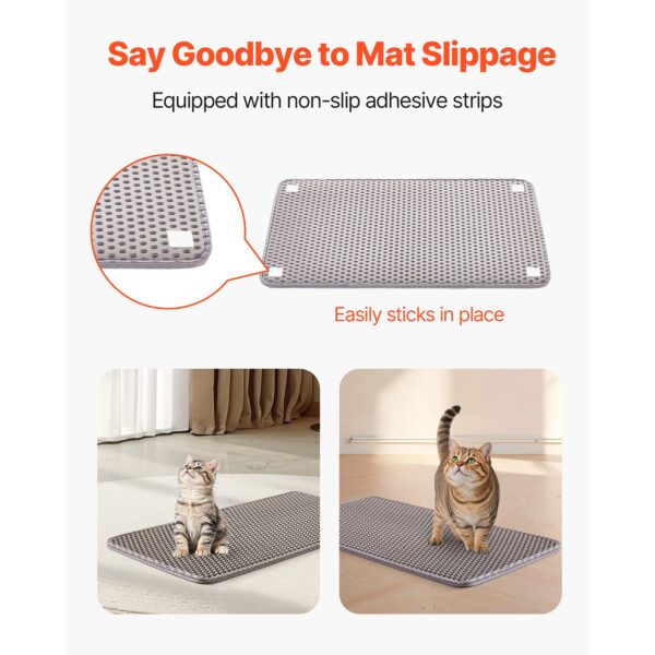 2f358995dc4339c0d4c0d908901be9ed litter trapping mat for cats to reduce tracking around the litter box