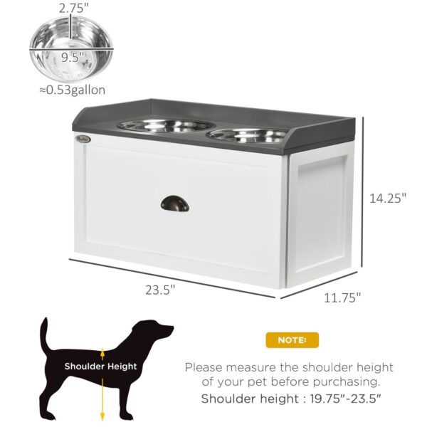 8528db11159435198b4bc568691bed1d stable dog feeding station with sturdy frame for active dogs