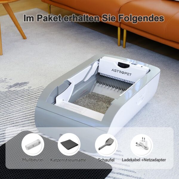 Luxury Smart Cat Litter Box - Automatic Self-Cleaning