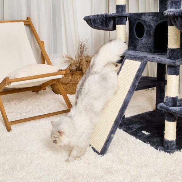 cat activity center for indoor cats to climb and stay active