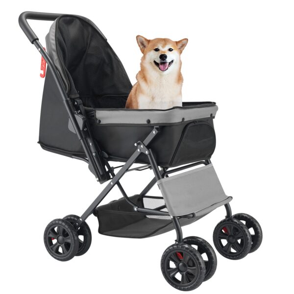 pet stroller for walking travel and vet visits