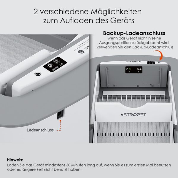 Luxury Smart Cat Litter Box - Automatic Self-Cleaning