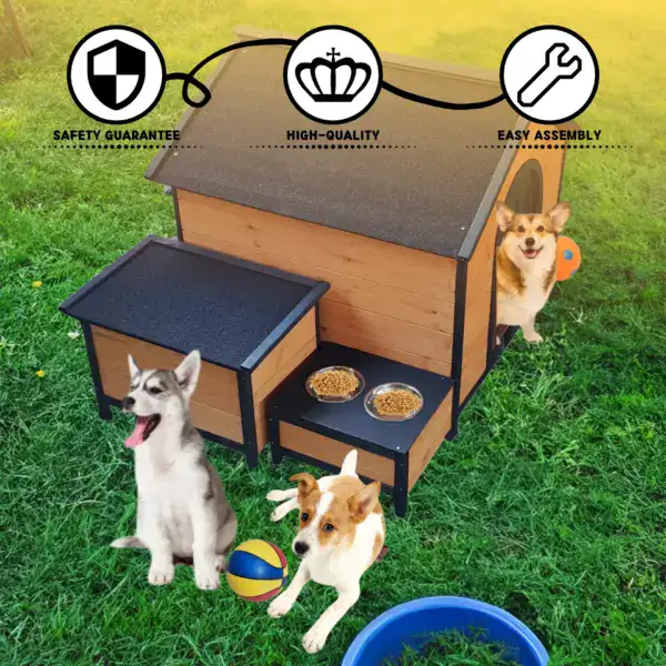 e95ebb7d2beafa44bcc8273b6e7bbfa9 weatherproof dog shelter for outdoor use in all seasons