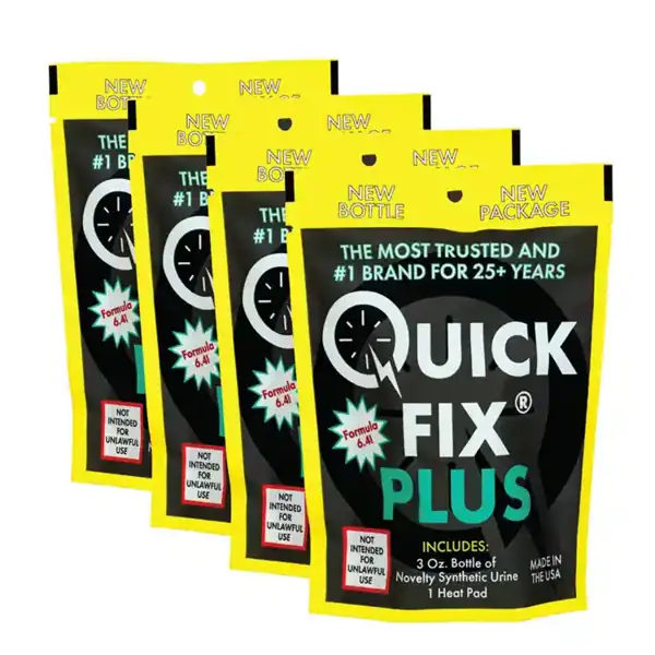 Quick Fix Synthetic Urine 6.4 Plus (4 Pack Special)