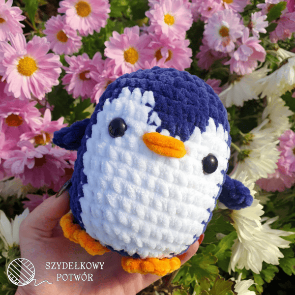Pingwin na szydełku
