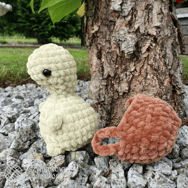 zolw ze sciagana skorupa na szydelku