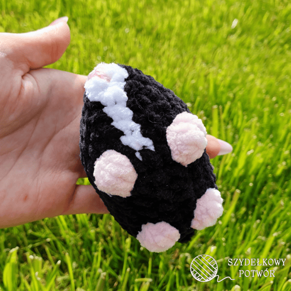 handmade brelok z chomikiem