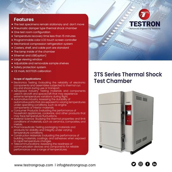 3TS Series Thermal Shock Test Chamber