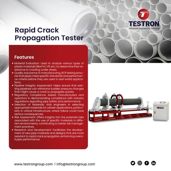 Rapid Crack Propagation Tester (RCP)