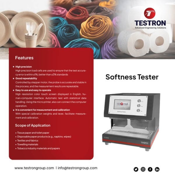 TT-TST1000 Softness Tester | TESTRON