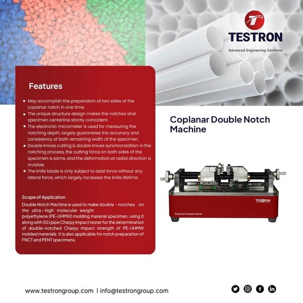 TT-DN50 Coplanar Double Notch Machine