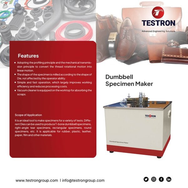 TT-DSM400 Dumbbell Specimen Maker