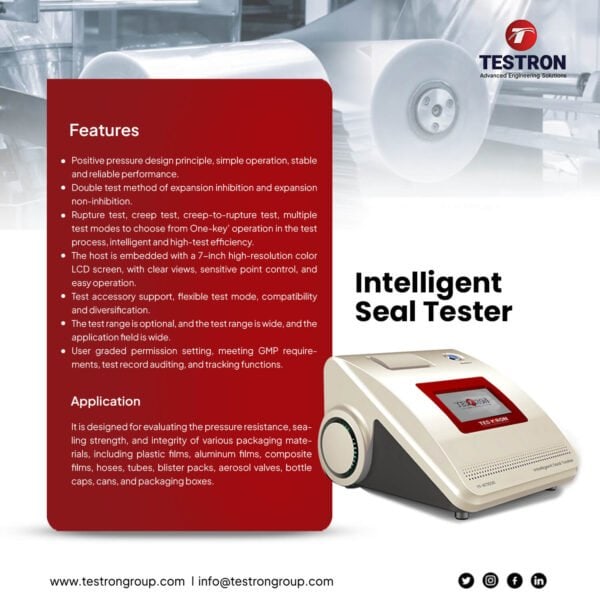 Intelligent Seal Tester TT-IST1000 | Seal Integrity Testing Equipment