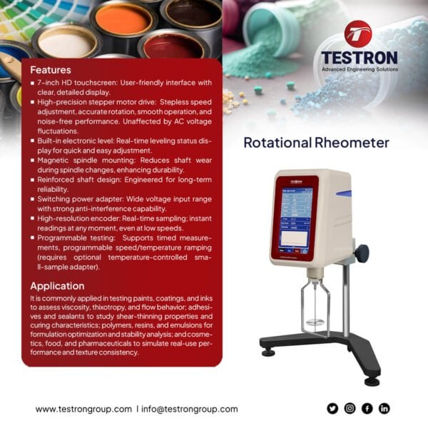 TT-RHEO Series Rotational Rheometer | TESTRON
