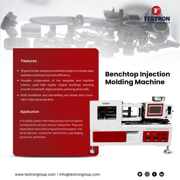 TT-IMM150 Benchtop Injection Molding Machine | Testron