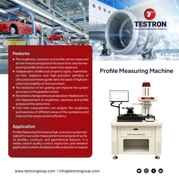TT-PMM100 Profile Measuring Machine – Precision Measurement